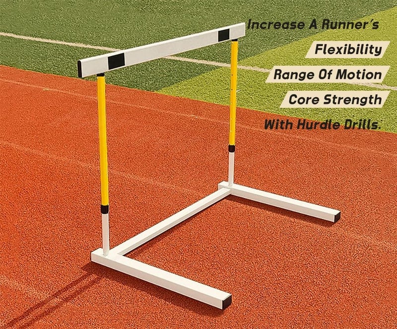 Morimoe Adjustable Height Hurdle, Detachable Track and Field Equipment for Speed & Agility Training - Image 3